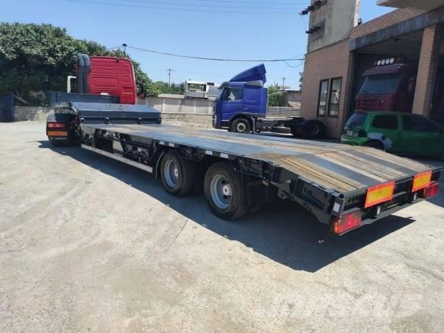 Fliegl 2 axles Semi-trailer blokvogn