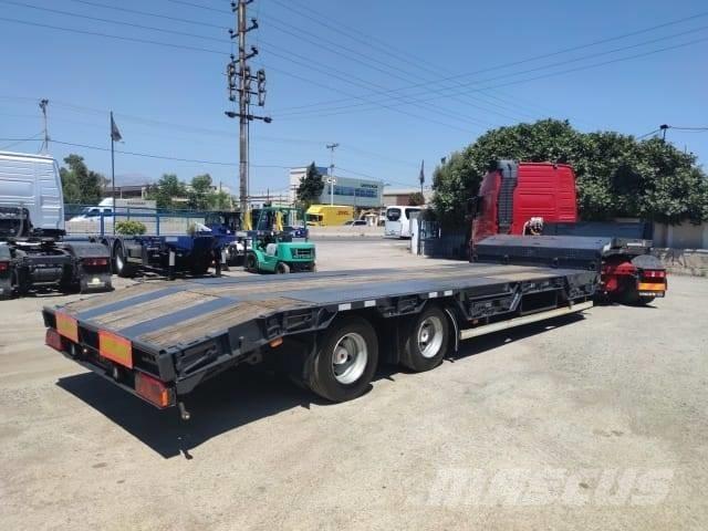 Fliegl 2 axles Semi-trailer blokvogn