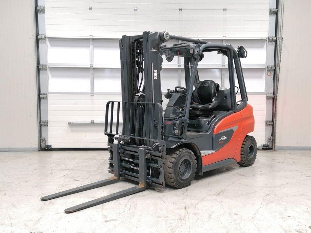 Linde H25T-01 El gaffeltrucks