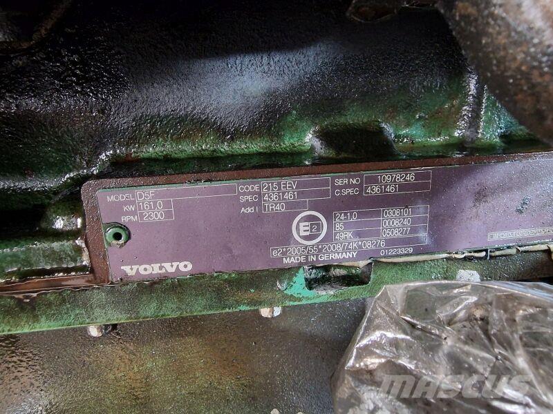 Volvo D5F 215EEV Motorer