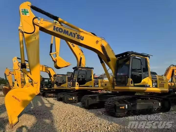 Komatsu PC210lc Gravemaskiner på larvebånd