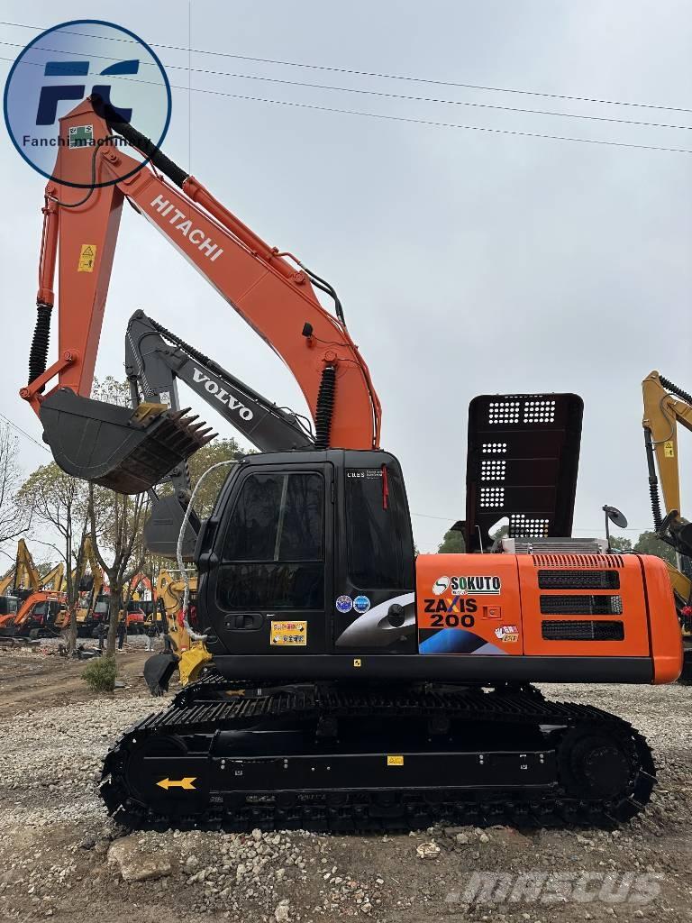 Hitachi ZX 200 Gravemaskiner på larvebånd