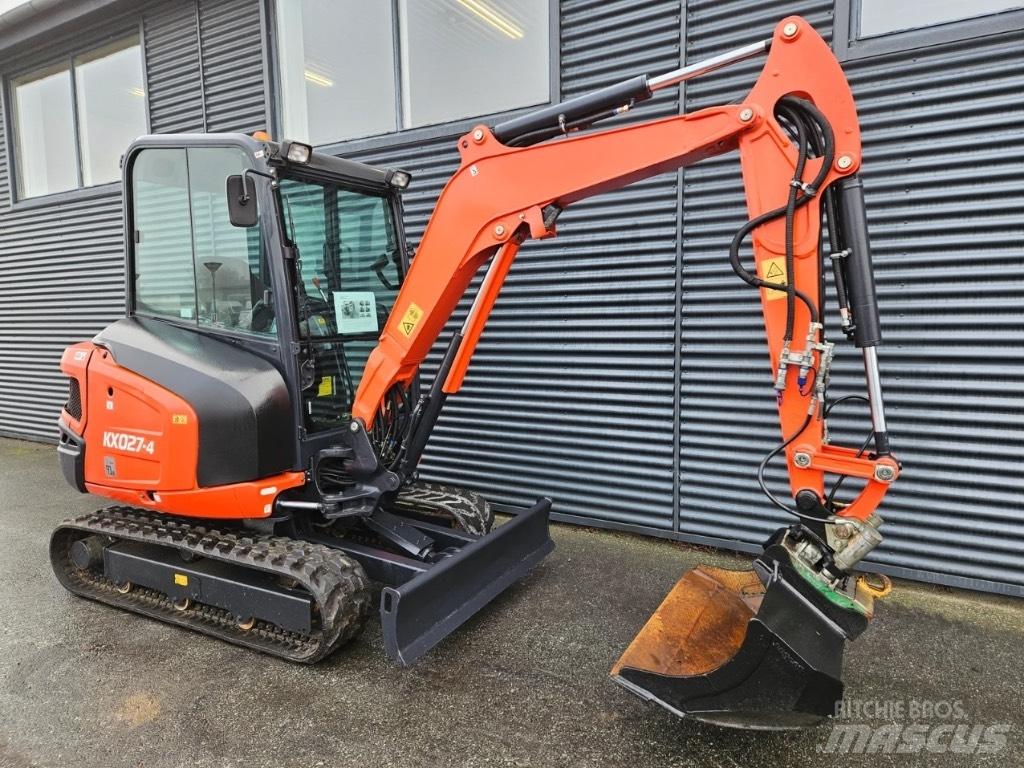 Kubota kx027-4 Minigravemaskiner