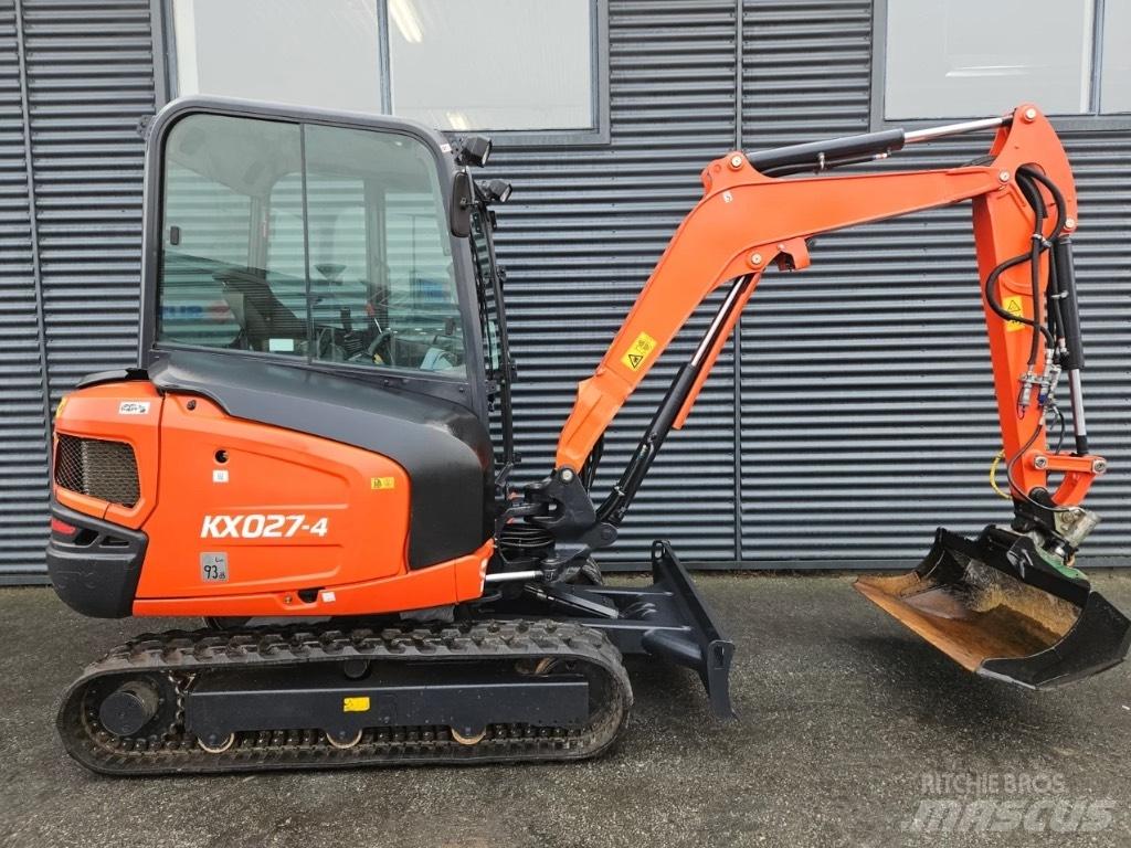 Kubota kx027-4 Minigravemaskiner