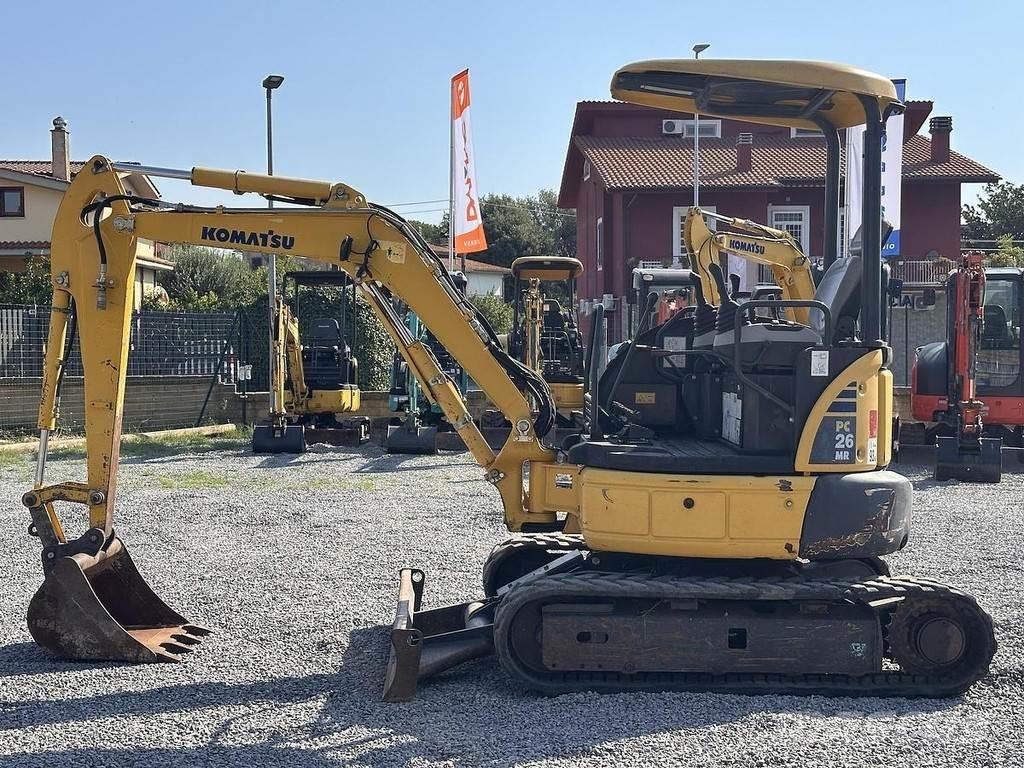 Komatsu PC26MR-3 Minigravemaskiner