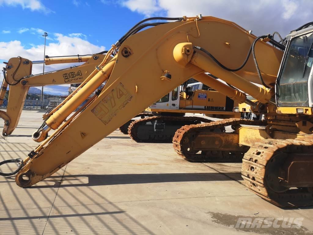Liebherr 974 Gravemaskiner på larvebånd