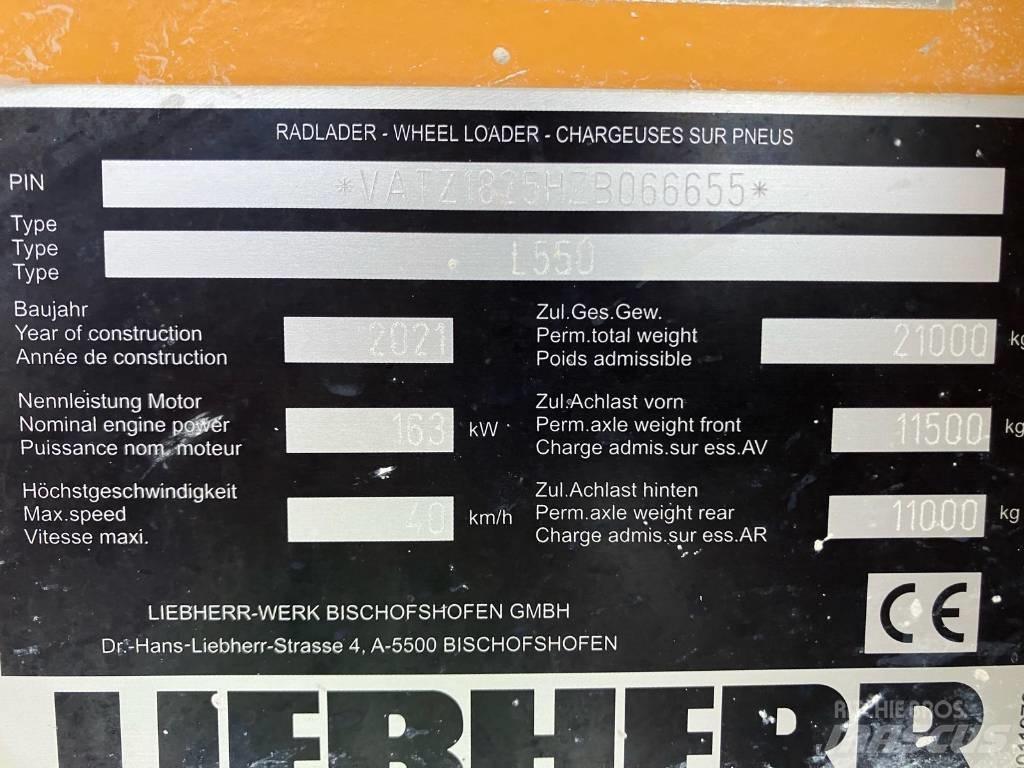 Liebherr L550 Xpower Læssemaskiner på hjul