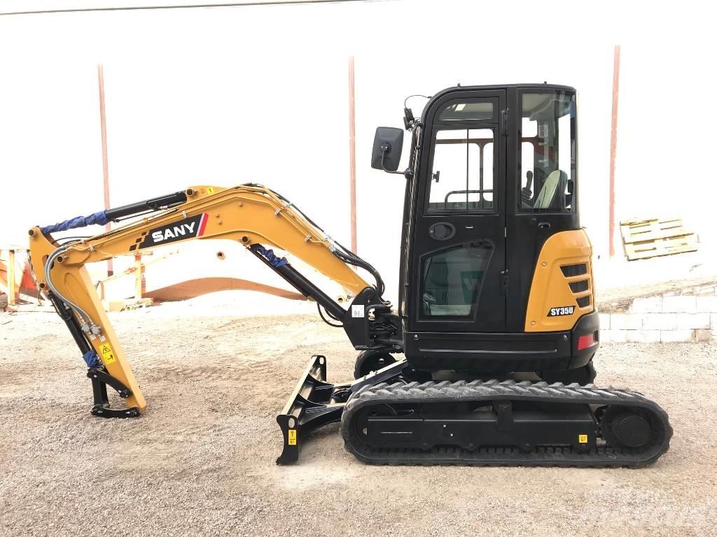 Sany SY 35 U Minigravemaskiner