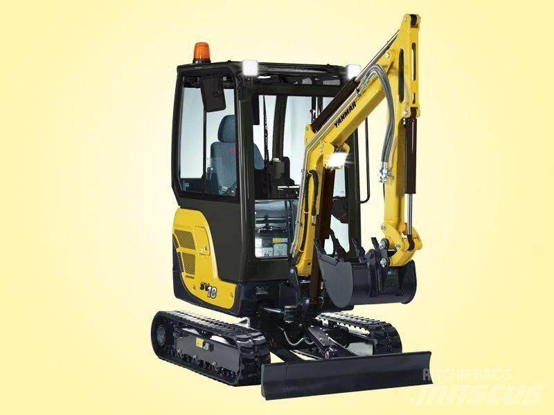 Yanmar SV 18 Minigravemaskiner