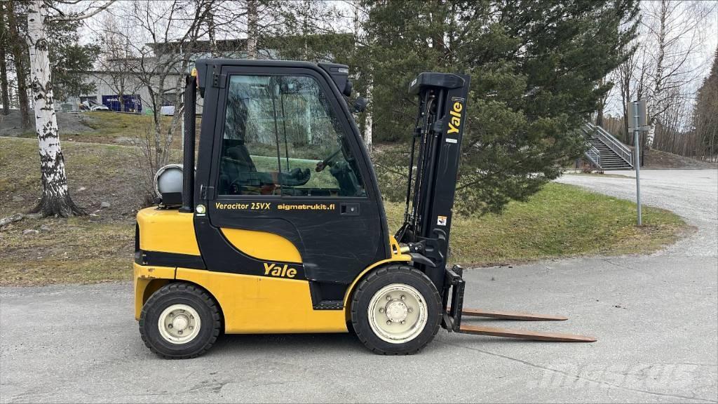 Yale GLP 25 VX LPG gaffeltrucks