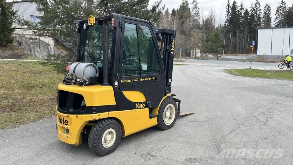 Yale GLP 25 VX LPG gaffeltrucks