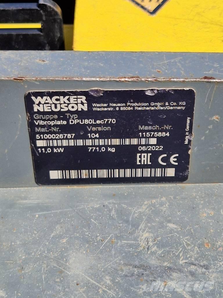 Wacker Neuson DPU 80 Vibratorer