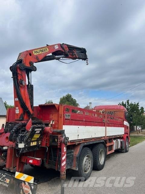 Scania R 114 Lastbil med kran