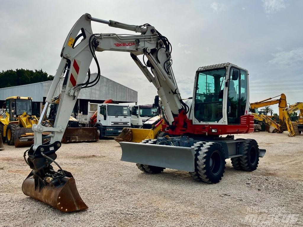 Takeuchi TB 295 Gravemaskiner på hjul