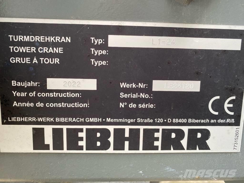 Liebherr L1-24 Tårn kraner