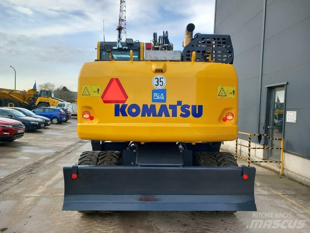Komatsu PW160-11E0 Gravemaskiner på hjul