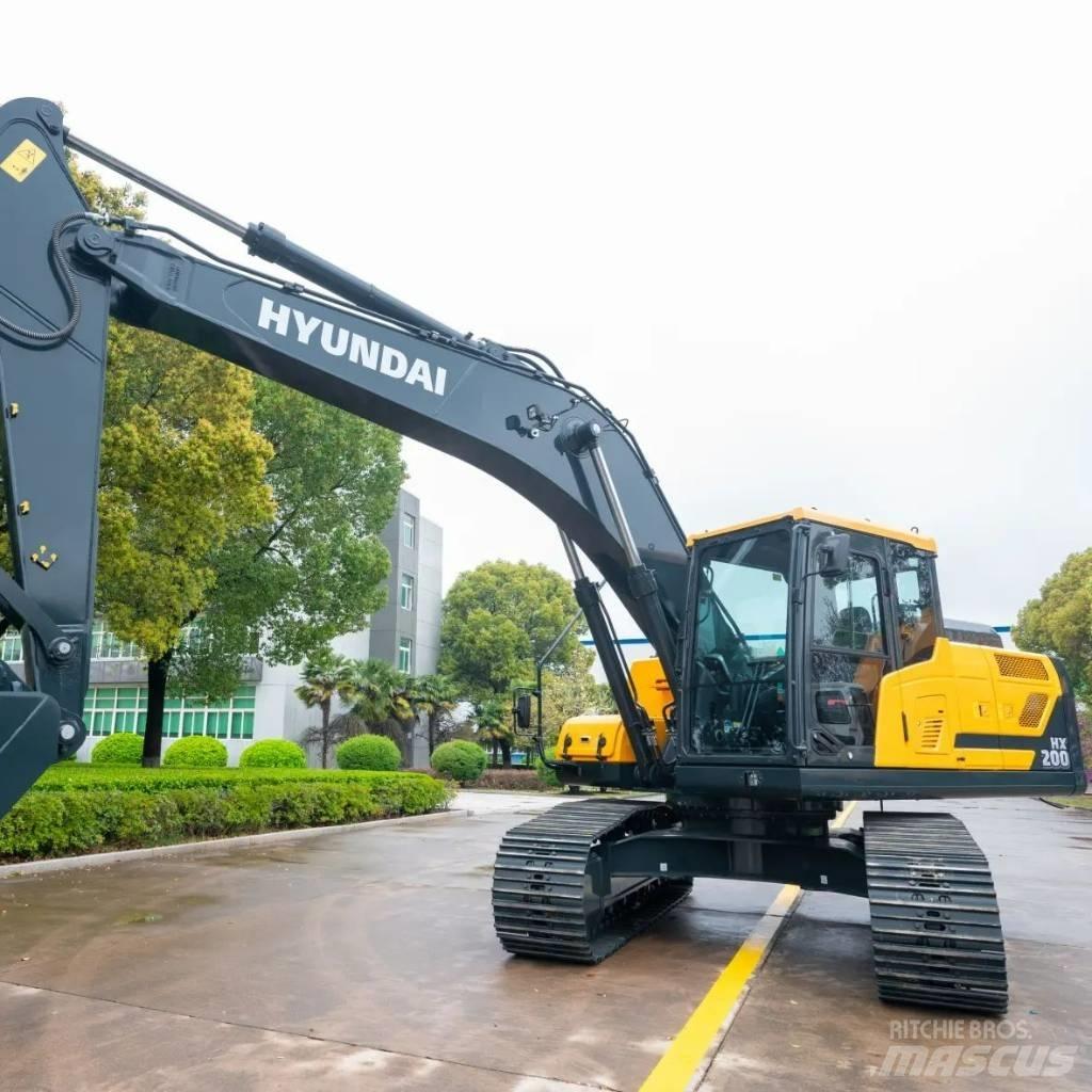 Hyundai HX200 Gravemaskiner på larvebånd