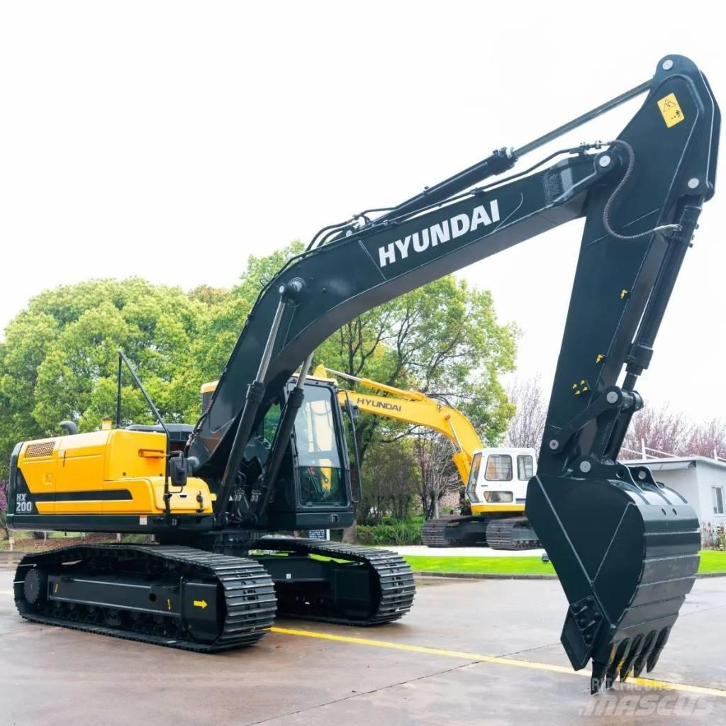 Hyundai HX200 Gravemaskiner på larvebånd