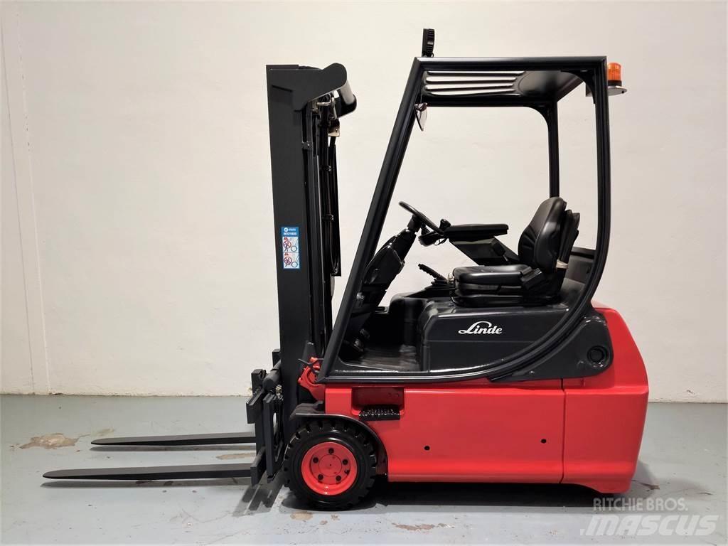 Linde E16 02 El gaffeltrucks