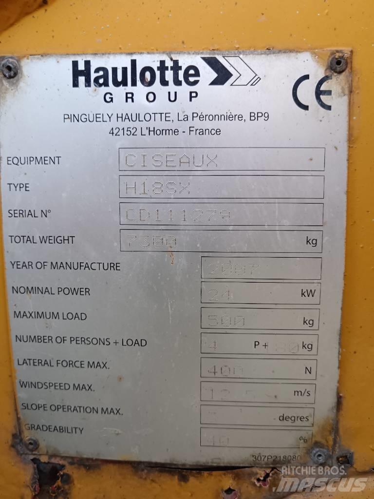 Haulotte H 18 SX Saxlifte
