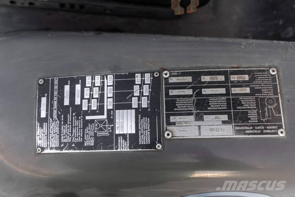 Manitou MI 35 G LPG gaffeltrucks