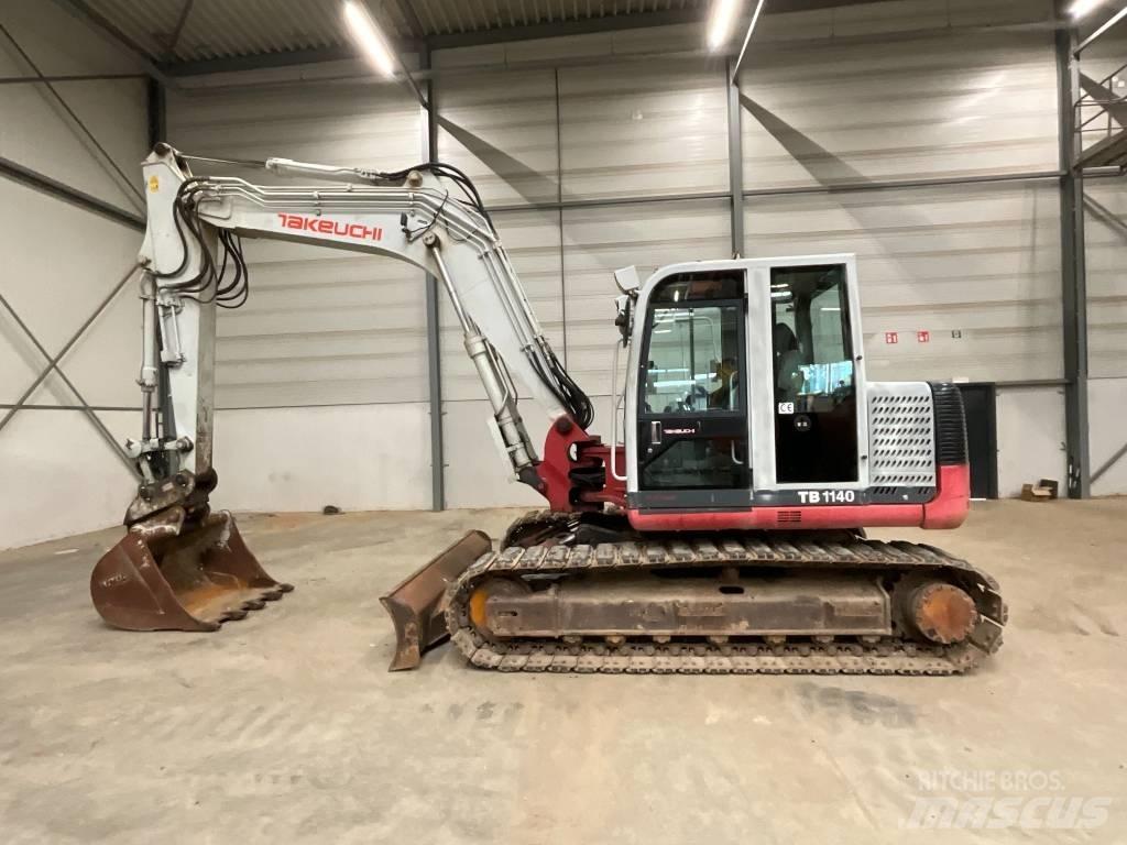 Takeuchi TB 1140 Gravemaskiner på larvebånd