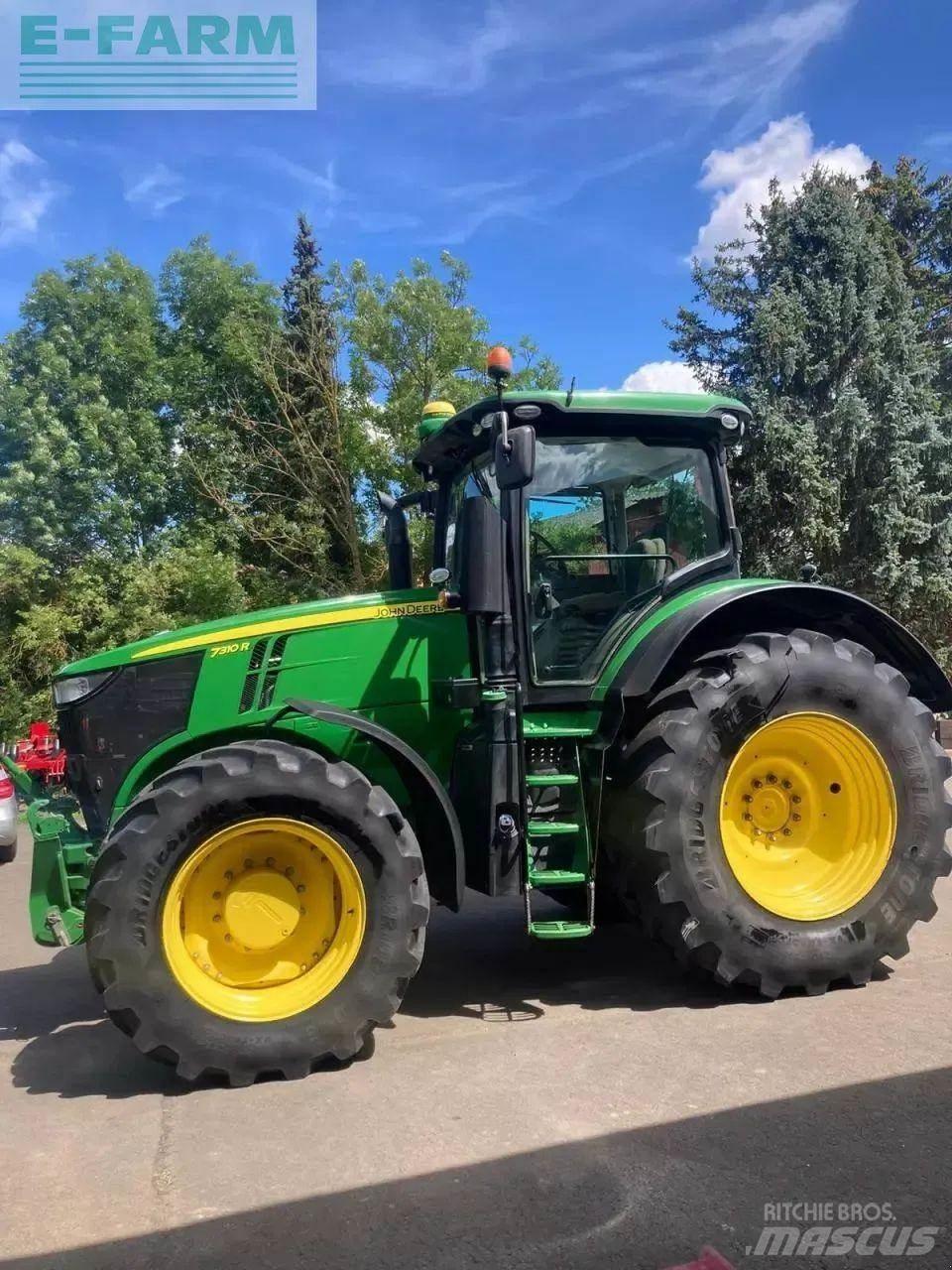 John Deere 7310r Traktorer