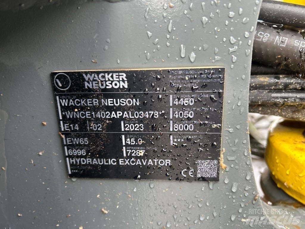 Wacker Neuson EW65 Gravemaskiner på hjul