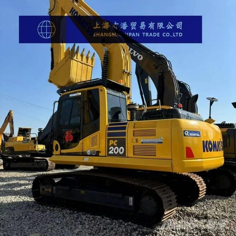 Komatsu PC 200 Gravemaskiner på larvebånd