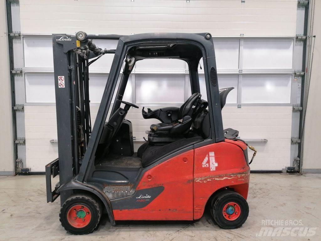 Linde H20T-01 LPG gaffeltrucks