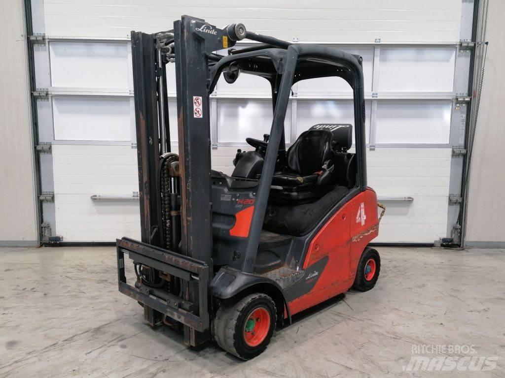 Linde H20T-01 LPG gaffeltrucks