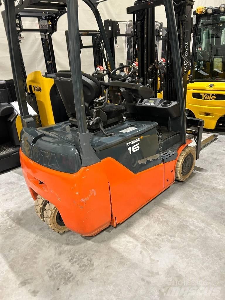 Toyota 8 FBEKT 16 El gaffeltrucks