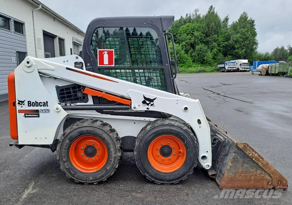Bobcat S 450 Minilæsser - skridstyret
