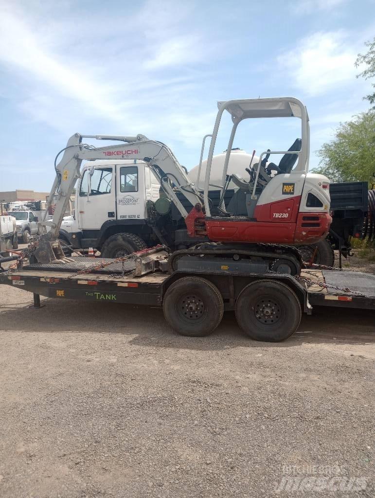 Takeuchi TB230RA Tilbehør og reservedele til boreudstyr/borerigge