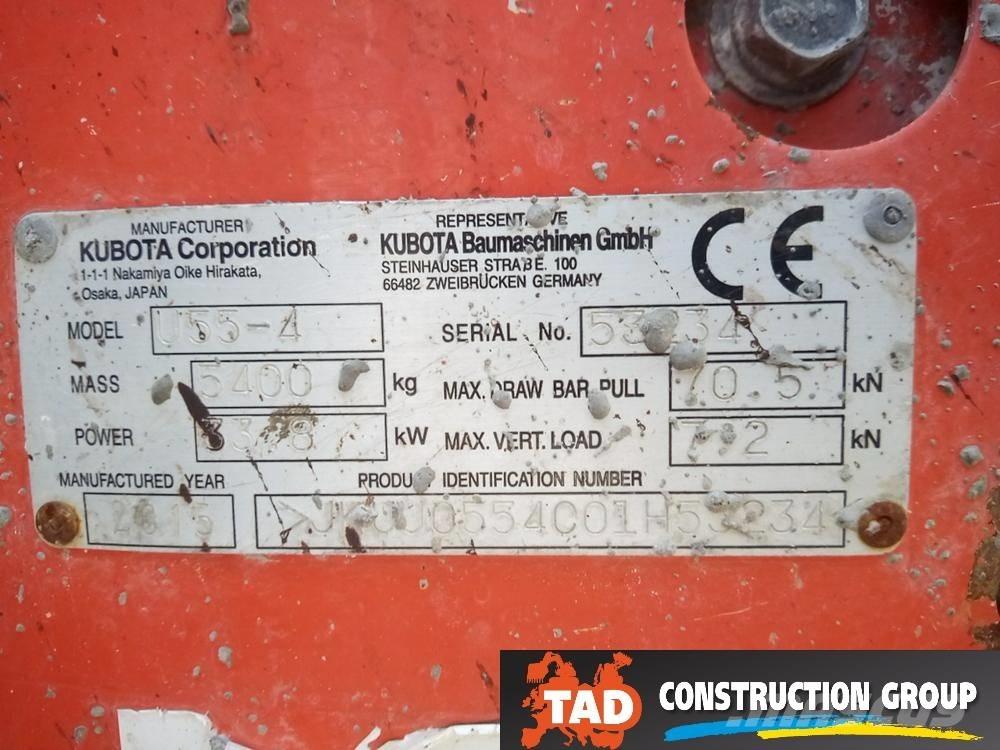 Kubota U 55-4 Minigravemaskiner