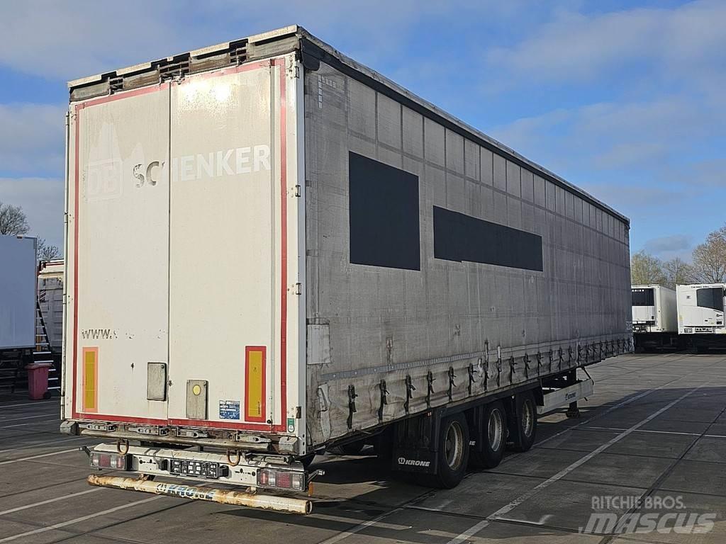 Krone SD MEGA Semi-trailer med Gardinsider