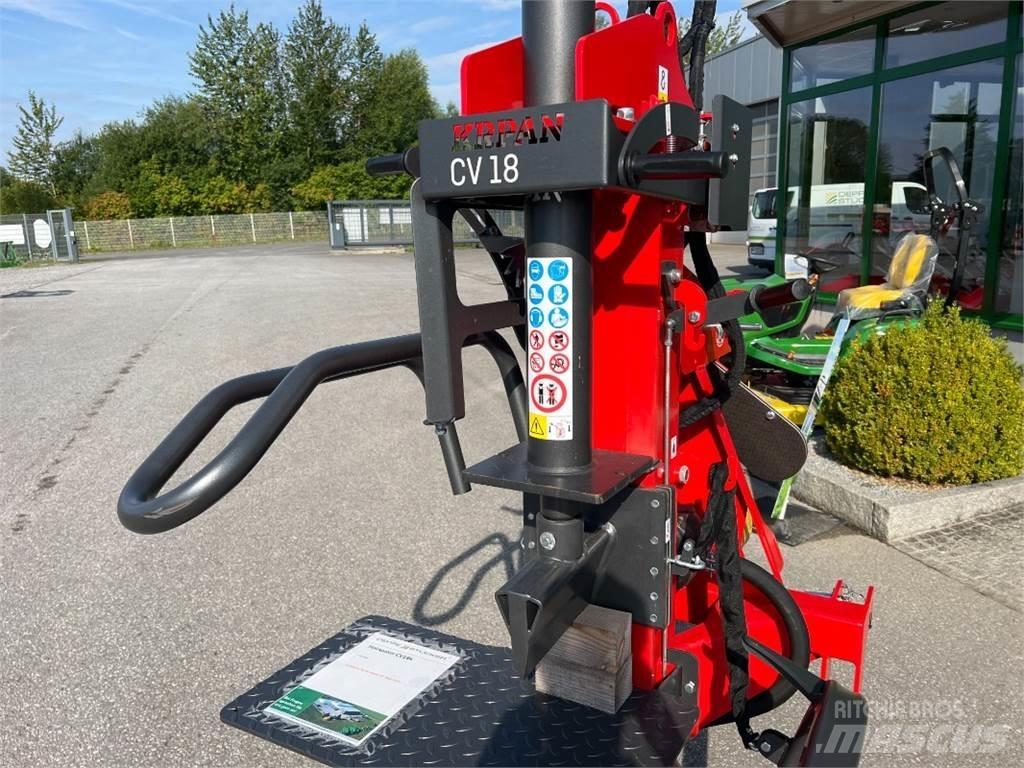 Krpan CV 18 K PRO Brændekløvere og træskærere