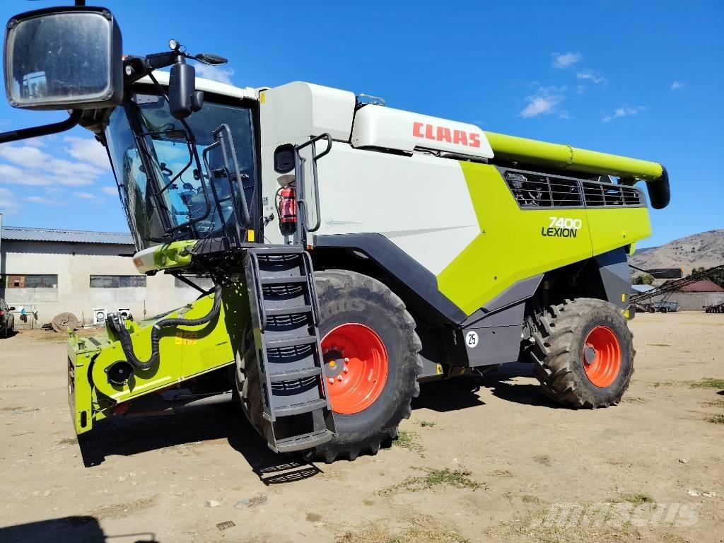 CLAAS Lexion 7400 Mejetærskere