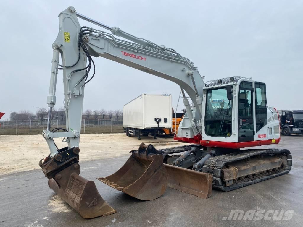 Takeuchi TB 2150 R Gravemaskiner på larvebånd
