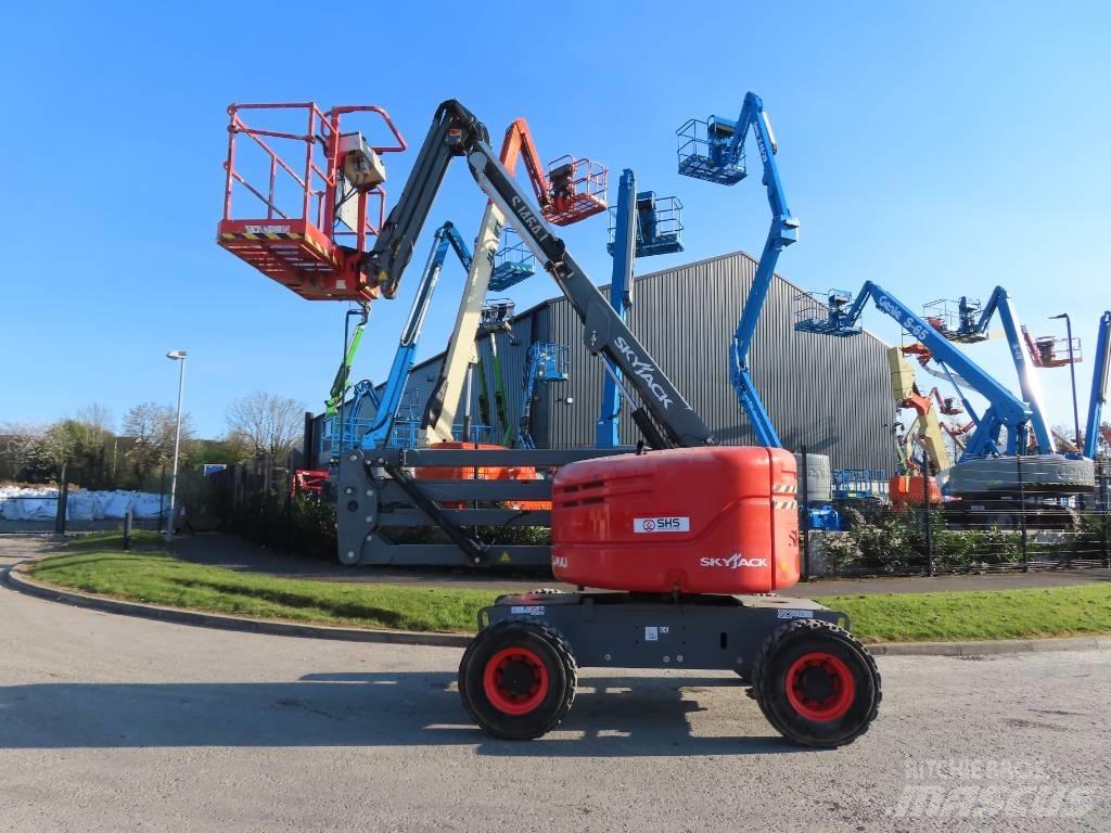 SkyJack SJ 46 AJ Bomlifte med knækarm
