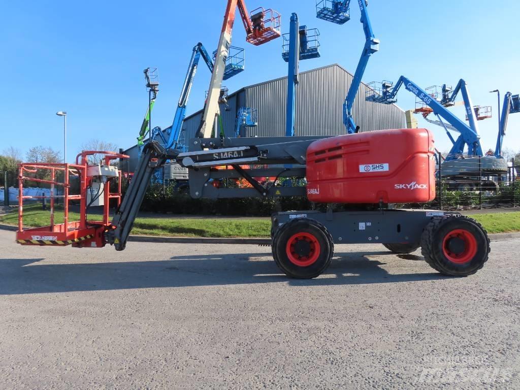 SkyJack SJ 46 AJ Bomlifte med knækarm