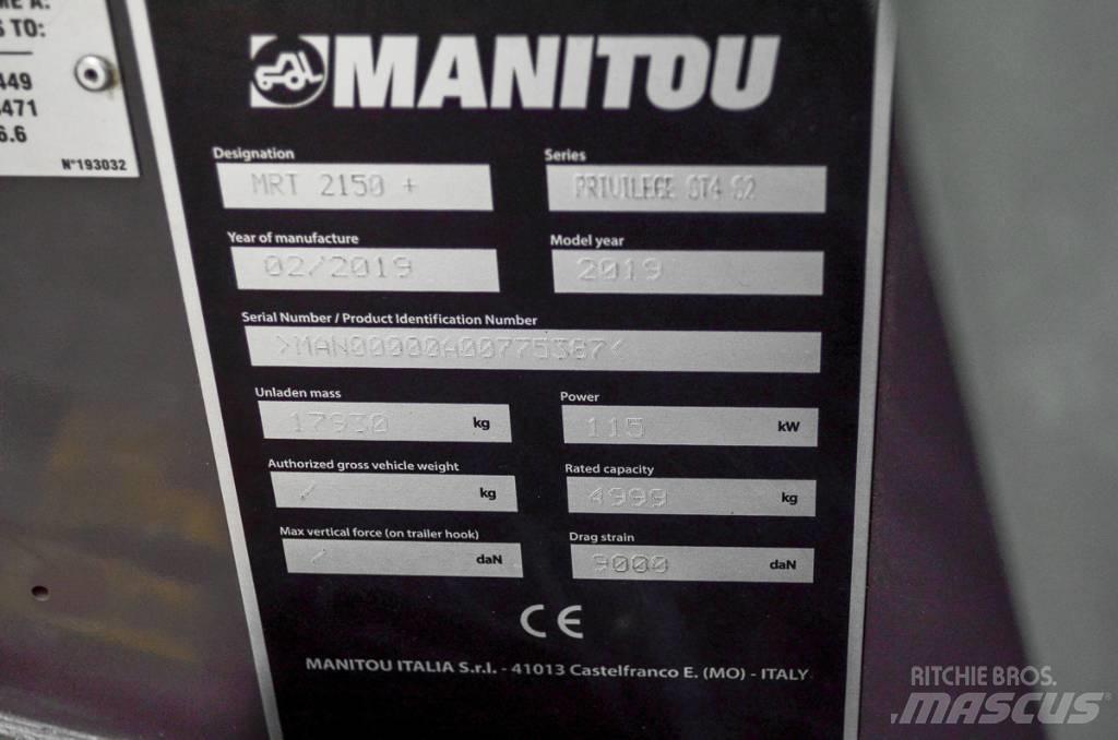 Manitou MRT 2150 Teleskoplæssere