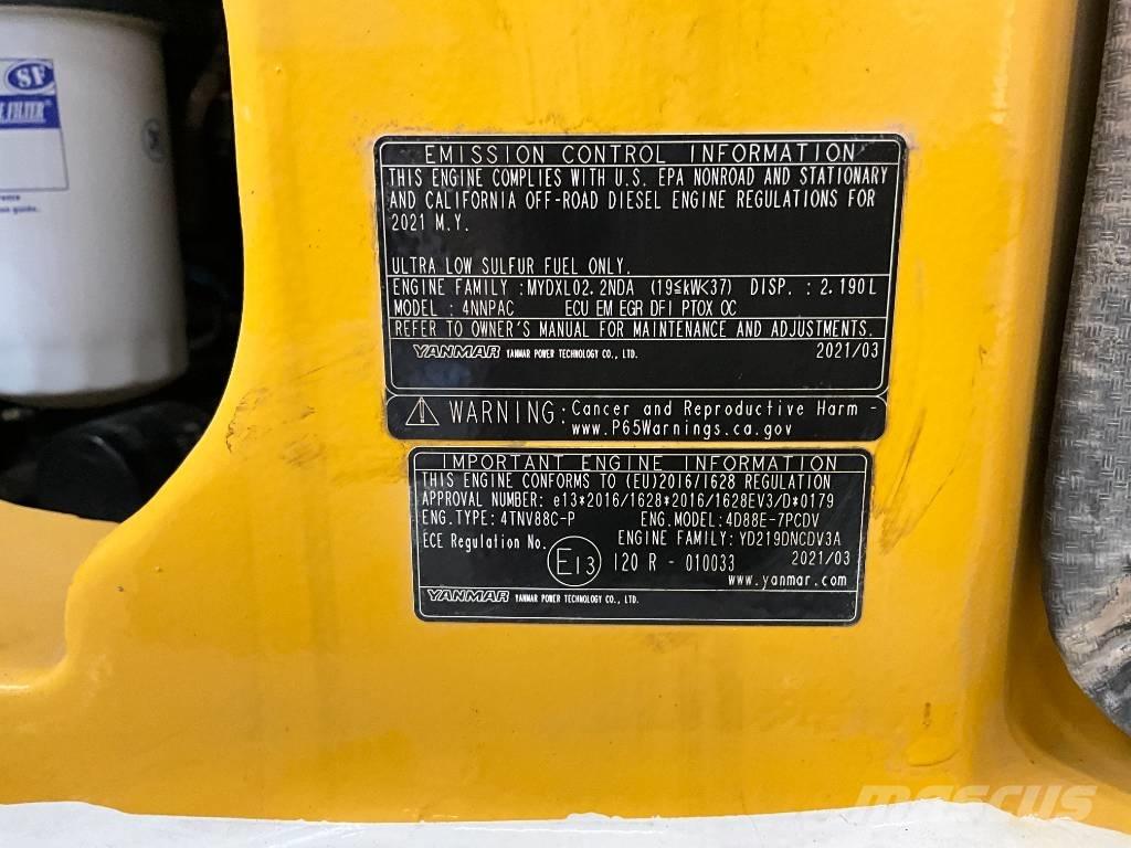 Komatsu PC 55 MR-5 Minigravemaskiner