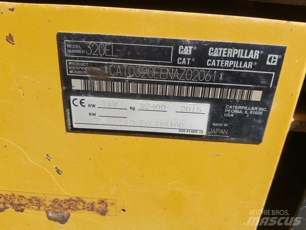CAT 320 EL Gravemaskiner på larvebånd