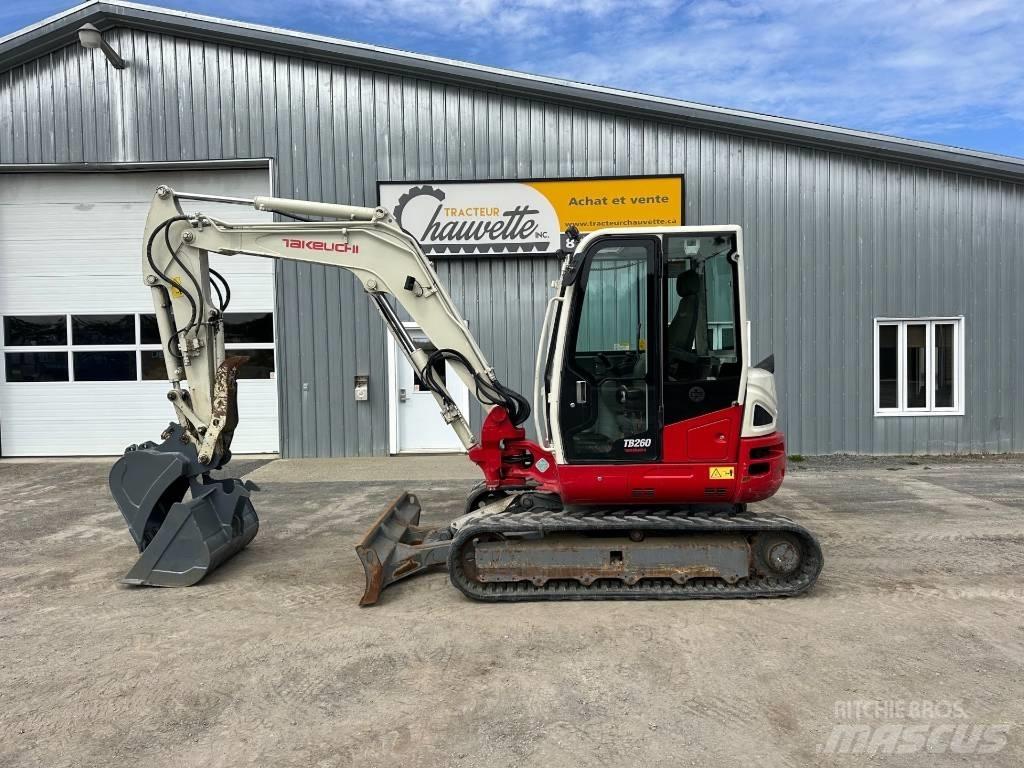 Takeuchi TB 260 Minigravemaskiner