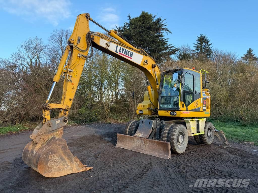 Komatsu PW 148-11 Gravemaskiner på hjul