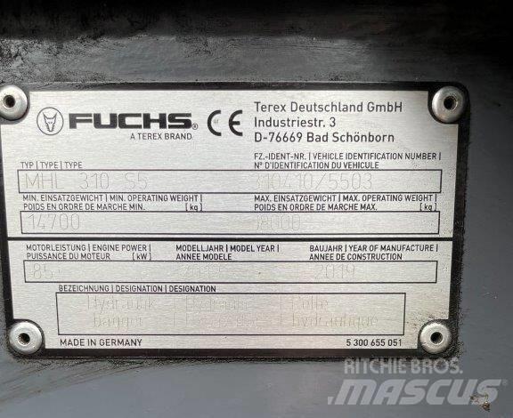 Fuchs MHL310F Materialehåndteringsmaskiner