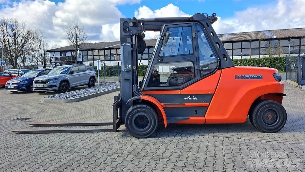 Linde H80D-02/1100 Diesel gaffeltrucks