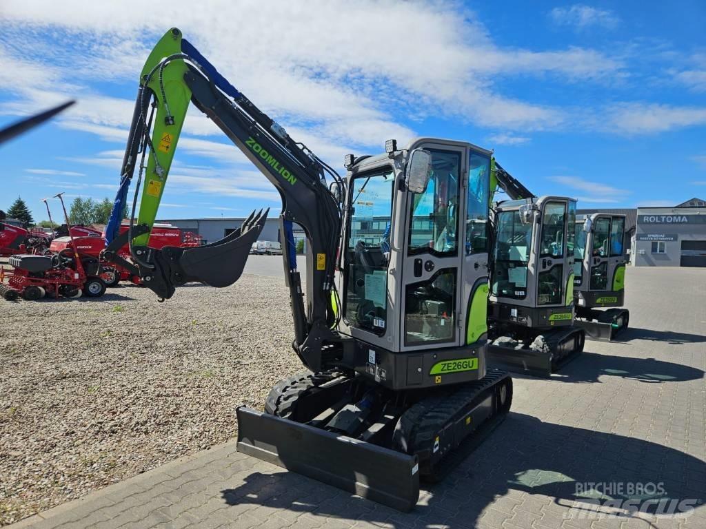Zoomlion ZE26GU Minigravemaskiner