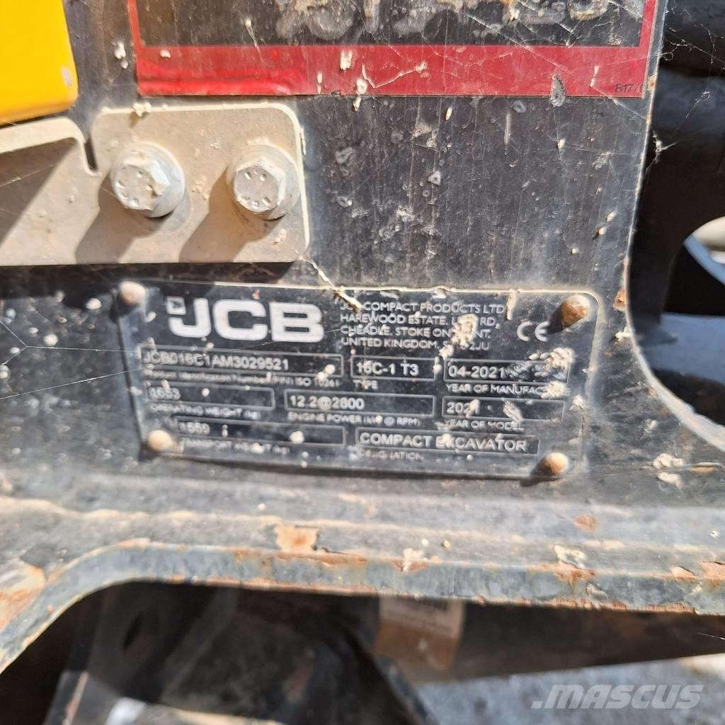 JCB 16 C-1 Minigravemaskiner